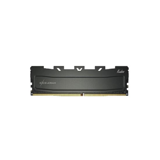 Memorie DIMM DDR4 Exceleram 8GB 2666Mhz (1x 8GB) Black Kudos cu radiator negru
