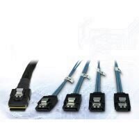 Adaptor Inter-Tech SATA -> SAS (SFF-8087 connector) Cross-Over