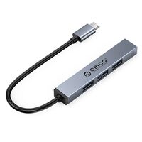 HUB USB Orico AHC1 4 port-uri USB gri 15 cm