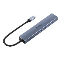 HUB USB Orico DHY-3U1C 4 port-uri USB 3.2 Gen 2 gri
