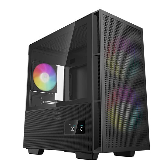 Carcasa Deepcool CH360 Digital aRGB neagra