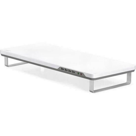Stand monitorDeepcool M-Desk F1 alb cu gri
