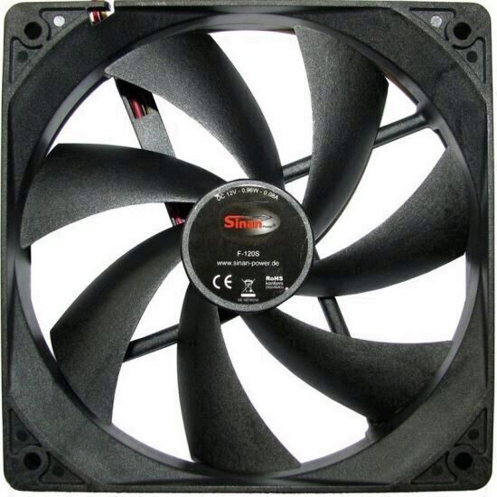 Ventilator Inter-Tech SinanPower F-120-S 120mm Silent