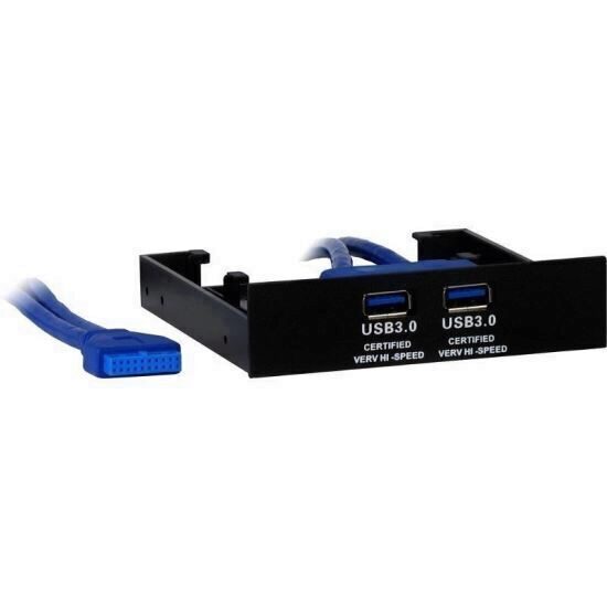Adaptor Inter-Tech USB 3.0 Front Panel cu locas 1x 2.5” pentru HDD/SSD