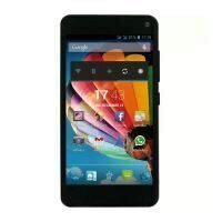 Telefon mobil Mediacom PhonePad Duo G501 negru cu rosu