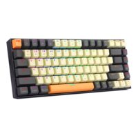 Tastatura gaming mecanica Bluetooth cu si fara fir Redragon Phantom neagra iluminare RGB