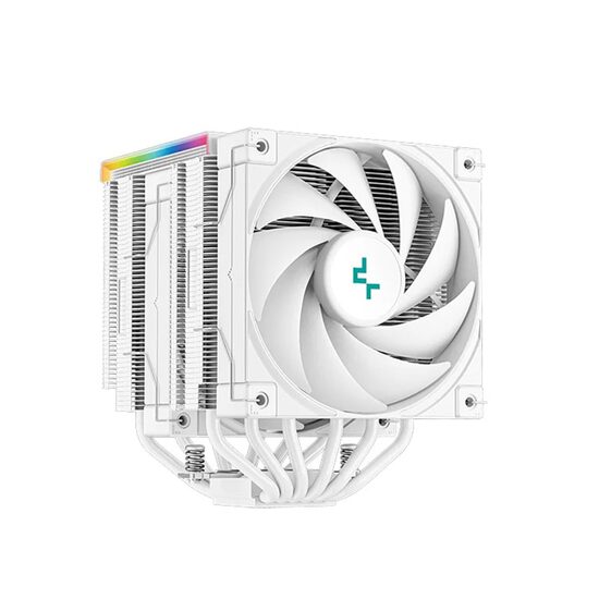 Cooler procesor Deepcool AK620 Digital alb iluminare aRGB si display
