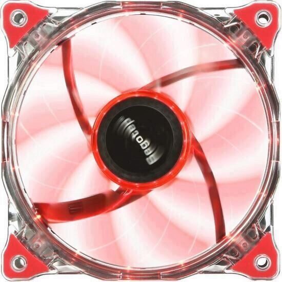Ventilator Segotep Polar Wind 120mm cu iluminare rosie