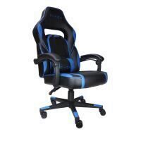 Scaun gaming Inaza Avenger negru cu albastru