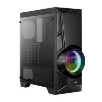 Carcasa Aerocool AeroEngine iluminata RGB neagra