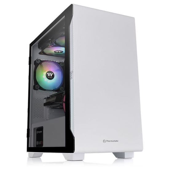 Carcasa Thermaltake S100 Tempered Glass Snow Edition
