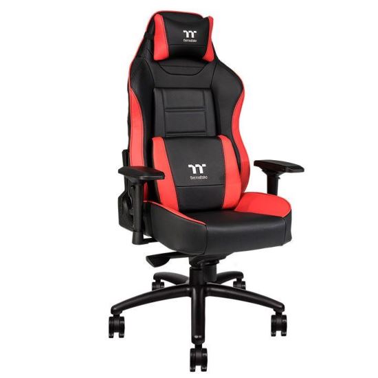 Scaun gaming Tt eSPORTS X Comfort negru cu rosu