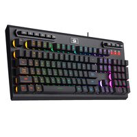 Tastatura gaming Redragon Aditya neagra iluminare RGB