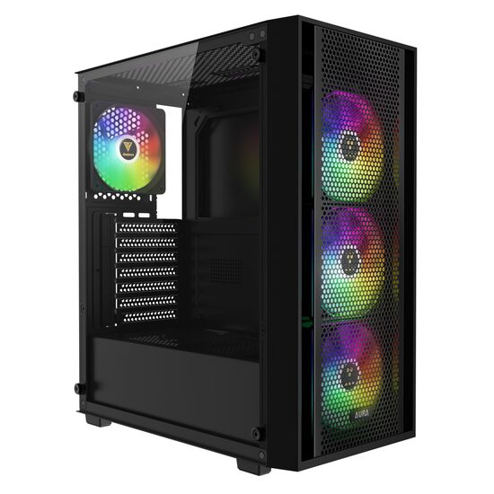 Carcasa Gamdias Aura GC2 Elite aRGB neagra