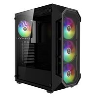 Carcasa Gamdias Aura GC1 Elite aRGB neagra