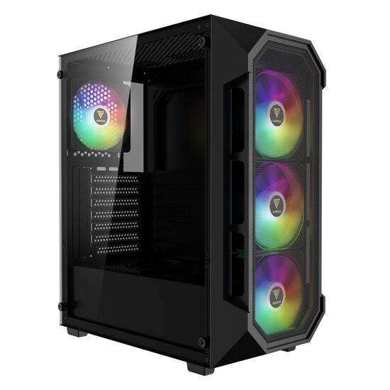 Carcasa Gamdias Aura GC1 Elite aRGB neagra