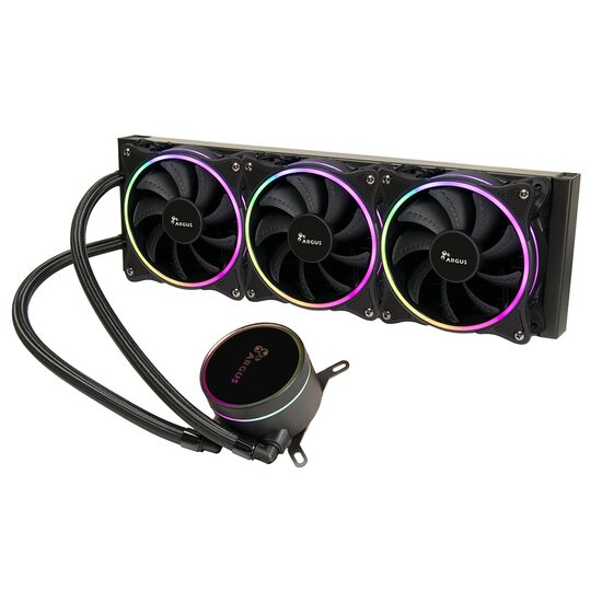 Cooler procesor cu lichid Inter-Tech Iceman LC-360 iluminare aRGB