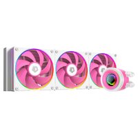 Cooler procesor cu lichid ID-Cooling FX360 Infinity Pink iluminare aRGB