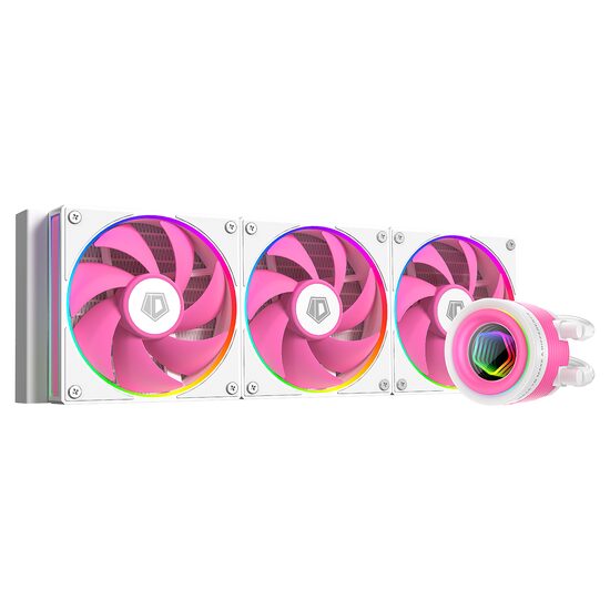 Cooler procesor cu lichid ID-Cooling FX360 Infinity Pink iluminare aRGB