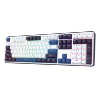 Tastatura gaming mecanica Redragon Wyvern alba cu albastru
