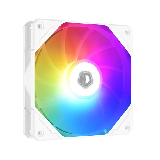 Ventilator ID-Cooling TF-12025 Pro Reverse 120mm alb iluminare aRGB