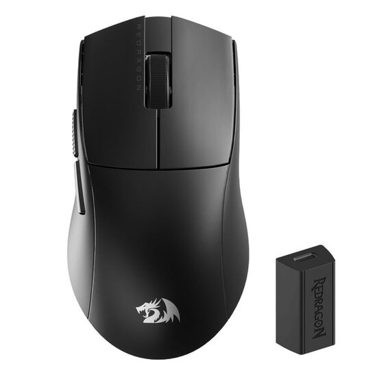 Mouse gaming wireless bluetooth si cu fir Redragon K1ng Standard 1K negru
