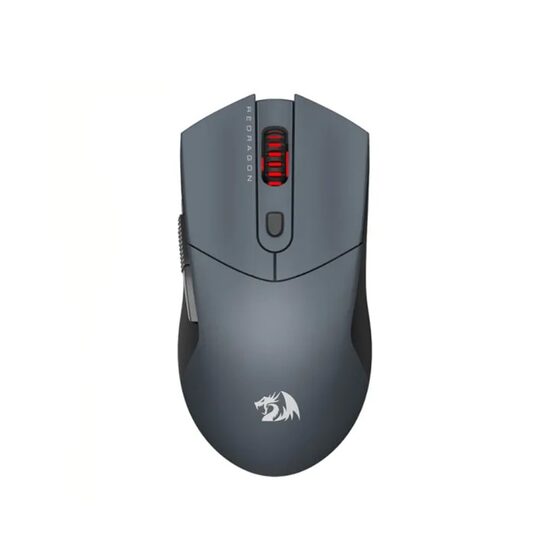 Mouse gaming wireless bluetooth si cu fir Redragon Fyzu Lite negru cu gri
