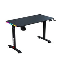 Birou gaming reglabil electric pe inaltime Redragon GD-3330-M negru iluminare RGB