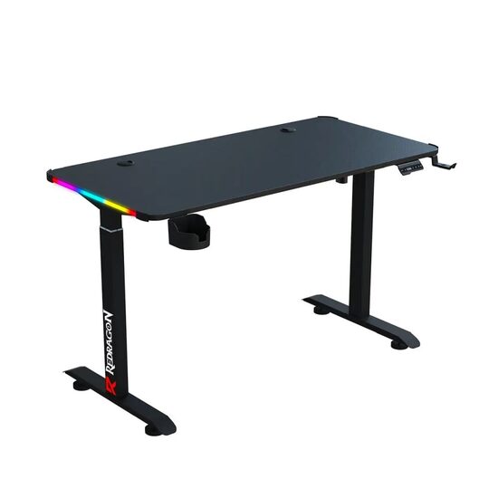 Birou gaming reglabil electric pe inaltime Redragon GD-3330-M negru iluminare RGB