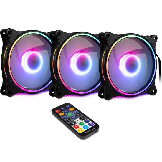 Argus RS-08 RGB 3 Fan Pack