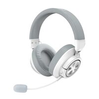 Casti gaming Bluetooth cu fir si wireless Redragon Spectra Pro albe