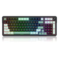 Tastatura gaming mecanica Redragon Eisa Magnetic neagra cu verde iluminare RGB