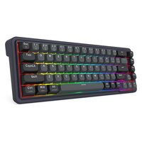 Tastatura gaming mecanica Redragon Nova Magnetic neagra iluminare RGB