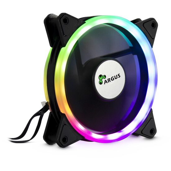 Ventilator Inter-Tech Argus RS-041 120mm iluminare RGB
