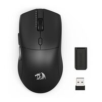 Mouse gaming wireless bluetooth si cu fir Redragon Sparda negru 45K DPI ultra usor