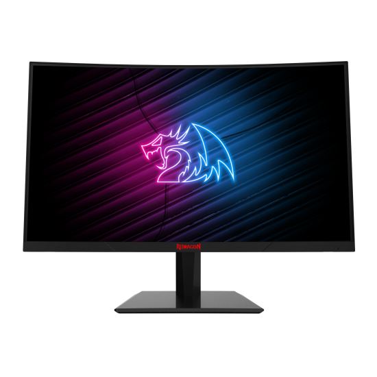 Monitor curbat Redragon MIrror 23.6 inch 144Hz Full HD negru