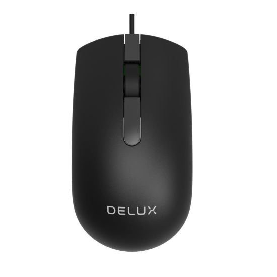 Mouse Delux M322 negru