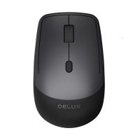 Mouse wireless si bluetooth Delux M330 negru