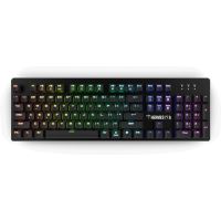 Tastatura gaming mecanica Gamdias Hermes P2A neagra iluminare RGB
