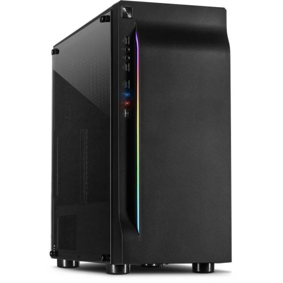 Carcasa Inter-Tech Creek neagra
