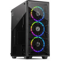 Carcasa Inter-Tech Cobweb neagra
