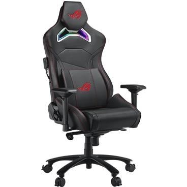 Scaun gaming ASUS ROG Chariot (SL300C) negru iluminare RGB