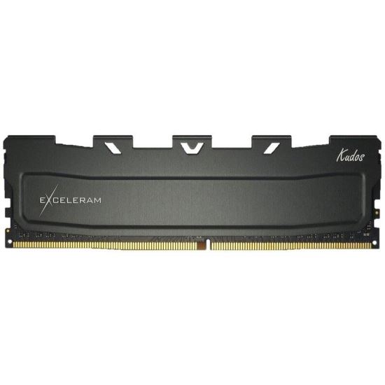 Memorie DIMM DDR4 Exceleram 16GB 3200Mhz (1x 16GB) Black Kudos cu radiator negru