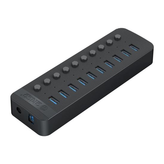 HUB USB Orico CT2U3-10AB USB 3.0 negru