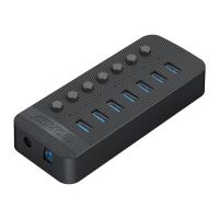 HUB USB Orico CT2U3-7AB USB 3.0  negru