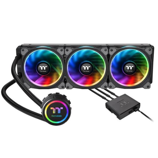 Cooler procesor cu lichid Thermaltake Floe Riing RGB 360 Premium Edition iluminare RGB