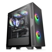 Carcasa Thermaltake Versa T25 Tempered Glass neagra
