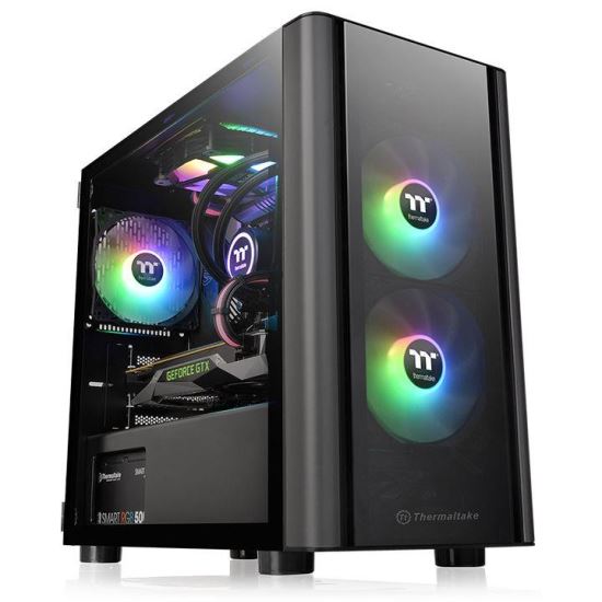 Carcasa Thermaltake V150 Tempered Glass neagra