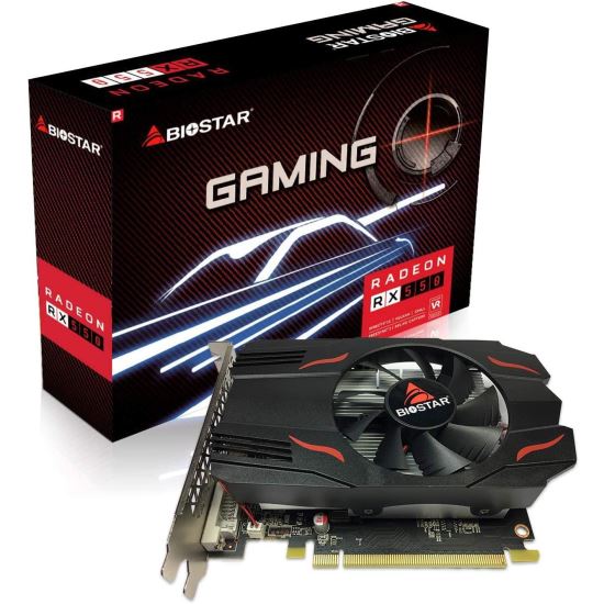 Placa video Biostar AMD Radeon RX550 4GB 128bit