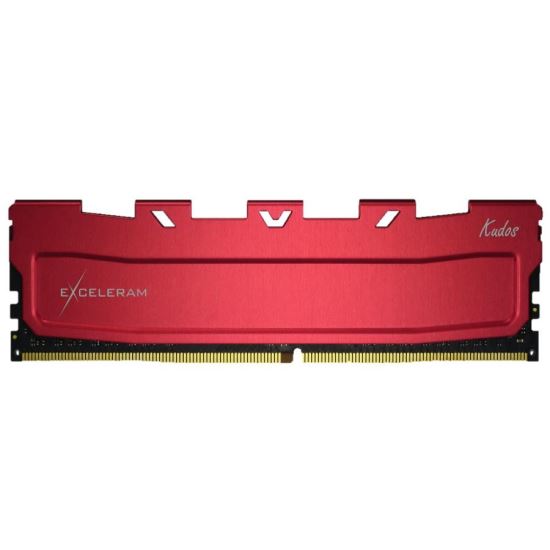 Memorie DIMM DDR4 Exceleram 16GB 3600Mhz (1x 16GB) Red Kudos cu radiator rosu